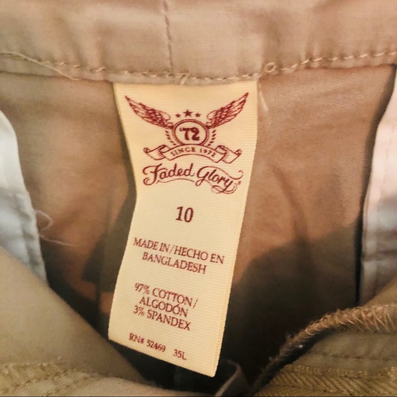 Size 10 Khaki Shorts - Picture 3 of 4